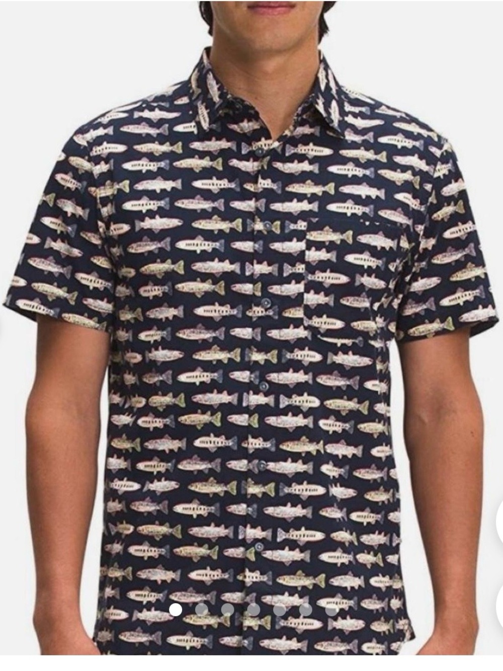 The North Face Baytrail Short Sleeve Button Trout Shirt